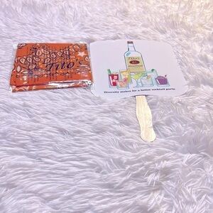 SET TITO’S HANDMADE VOLKA BANDANA AND FAN